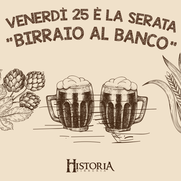 BIRRAIO AL BANCO